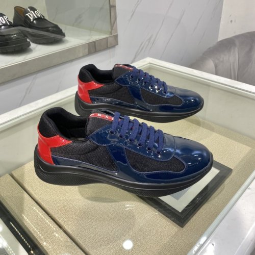 Prada Mens Shoes Sneakers Casual Shoes for Men Luxury Brand White Prada PRAX 1 sneakers with Original Box 4E3576_3LFV_F0009