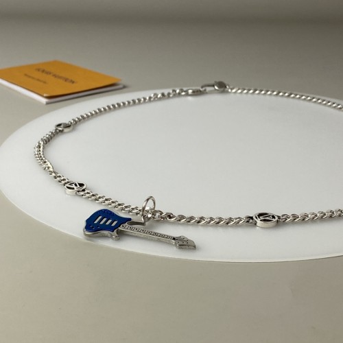 Louis Vuitton Luxury Men Womens Necklace