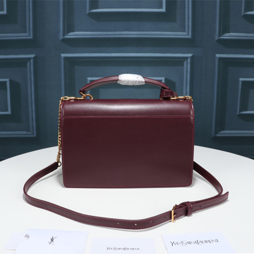 Saint Laurent YSL Womens Bag Designer Luxury Brand Women Shoulder Messenger Bags with Original Box SUNSET MEDIUM IN SMOOTH LEATHER