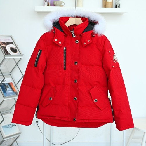 Moose Knuckles Design Mens Womens Winter Windprood Down Jackets Keep Warm 90% White Duck Down