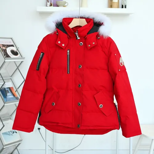 Moose Knuckles Design Mens Womens Winter Windprood Down Jackets Keep Warm 90% White Duck Down
