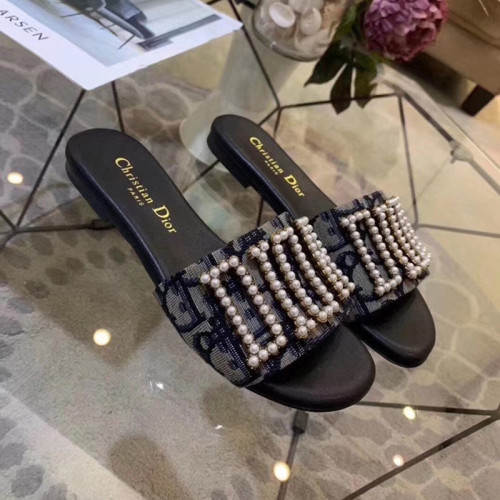 Dior Womens Shoes Slide Flat Mules