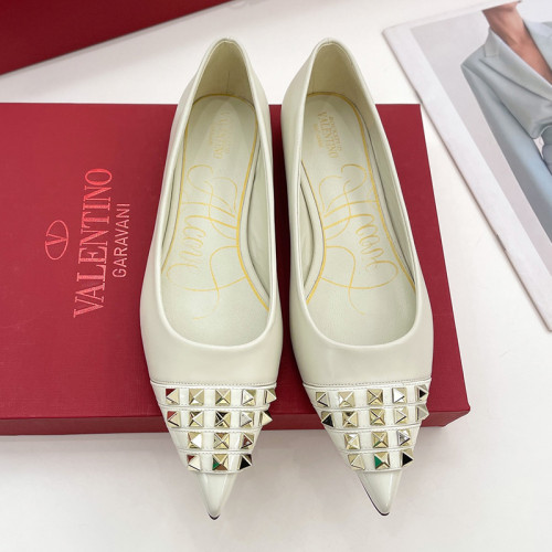 Valentino Womens Shoes ROCKSTUD SLINGBACK PUMP WITH SCULPTED HEEL IN KIDSKIN with Original Box