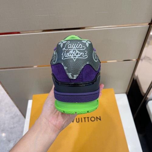 Louis Vuitton Men Shoes Fashion Sneakers Design Luxury Brand LV TRAINER SNEAKER with Original Box 1A9ZC2