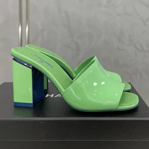Chanel Womens Shoes Sandals Slippers Luxury Brand Design with Original Box 8.5cm Heel Women Slippers