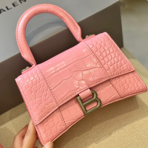 Balenciaga Womens Bags HOURGLASS XS S TOP HANDLE BAG with Original Box