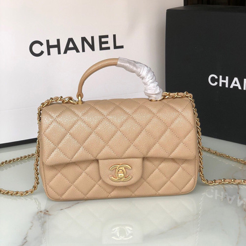 Chanel Womens Bags Crossbody Bag Classic Handbag CF Mini Luxury Brand with Original Box