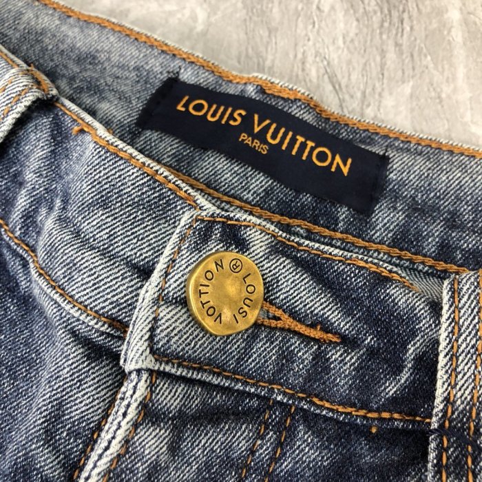 Louis Vuitton Luxury Brand Mens Jeans