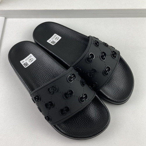 Gucci Mens Shoes Sandals Slides Slippers Luxury Brand Thick Sole Design with Original Box