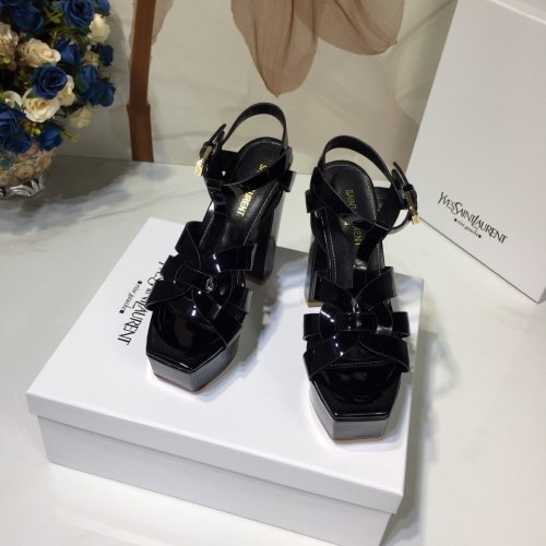 Saint Laurent YSL Womens Shoes BIANCA SANDALS 12cm