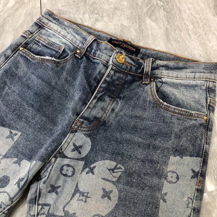 Louis Vuitton Luxury Brand Mens Jeans