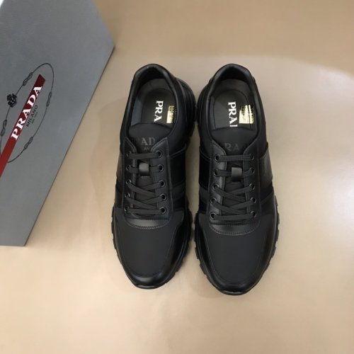 Prada Mens Shoes Sneakers Casual Shoes for Men Luxury Brand Breathable Fashion Sneakers with Original Box