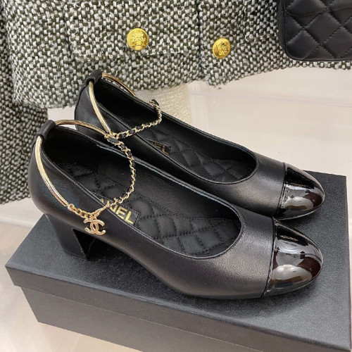 Chanel Womens Shoes Fashion Pumps Luxury Brand Design with Original Box 6.5cm Heel