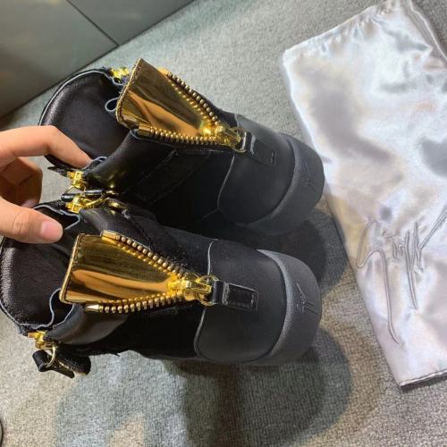 Giuseppe Zanotti Mens Shoes Luxury Brand High Top Sneakers Coby