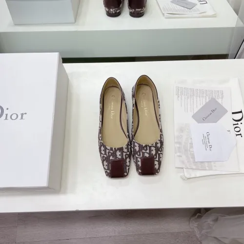 Dior Womens Shoes Sandals Fashion Pumps Luxury Brand D-Doll Flat PUMP with Original Box