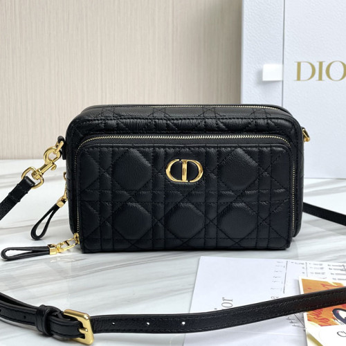 Dior Womens Bags Crossbody Bag DIOR CARO Womens Pouches Cosmetic Bags with Original Box