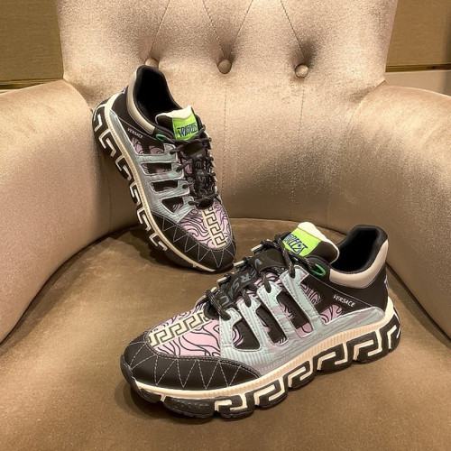 Versace Men Shoes Fashion Design Luxury Brand TRIGRECA SNEAKERS