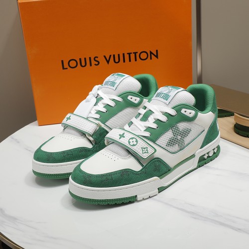 Louis Vuitton Men Shoes Fashion Sneakers Design Luxury Brand LV TRAINER SNEAKER with Original Box 1A9ZI6