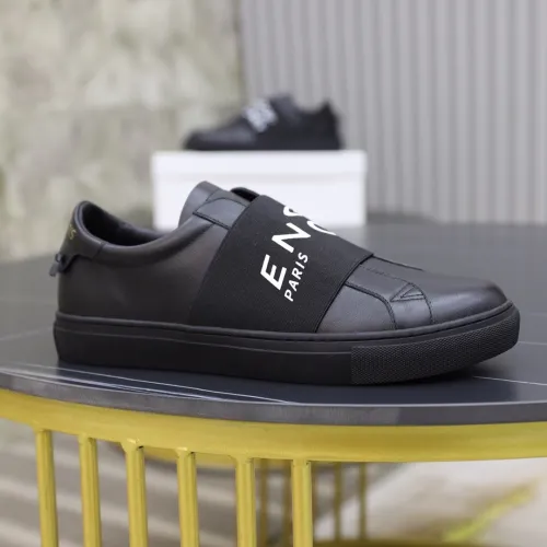 Givenchy Men Shoes Fashion Type Luxury Brand GIVENCHY SNEAKERS IN LEATHER WITH LATEX BAND with Original Box