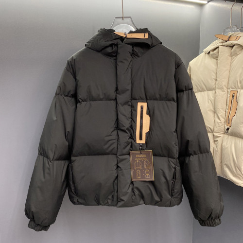 Louis Vuitton Design Mens Womens Winter Windprood Down Jackets Keep Warm 90% White Duck Down DOWNFILLED HOODY BLOUSON 1A5CH0
