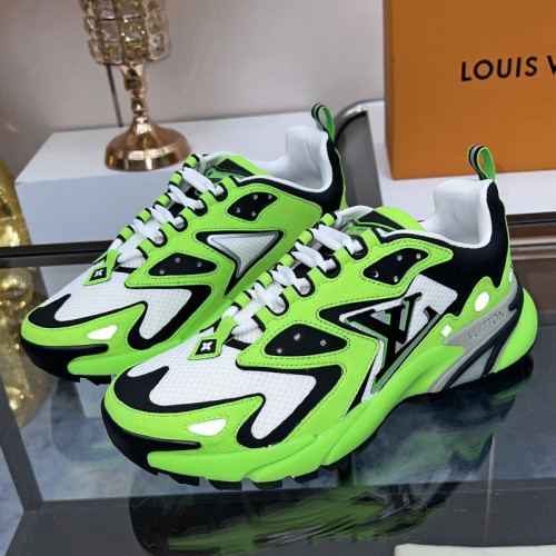 Louis Vuitton Men Shoes Fashion Sneakers Luxury Brand Mens LV RUNNER TATIC SNEAKER with Original Box 1A9JF0