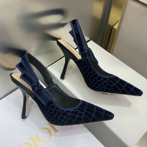 Dior Womens Shoes Sandals Fashion Pumps Luxury Brand D-Doll Quake Oblique J'ADIOR PUMP with Original Box