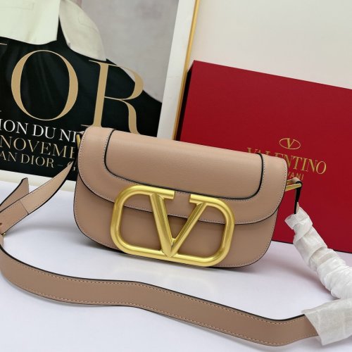 Valentino Womens Bags Crossbody Bag Luxury Brand SUPERVEE CALFSKIN CROSSBODY BAG with Original Box