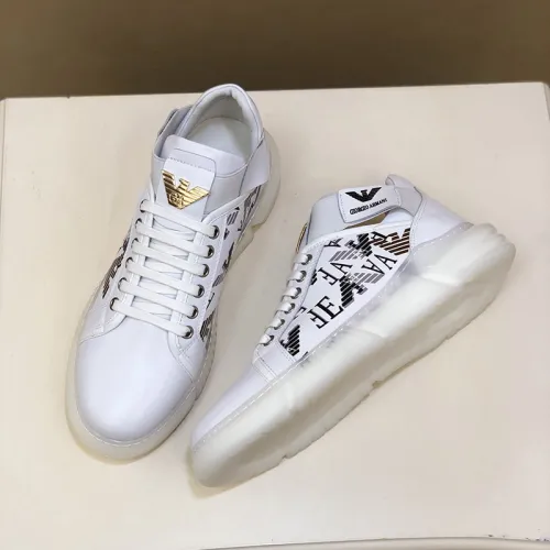 Armani Men Shoes Sneakers Fashion Design Luxury Brand Design