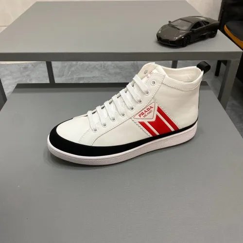 Prada Mens Shoes Sneakers Casual Shoes for Men Luxury Brand Breathable Fashion Sneakers with Original Box