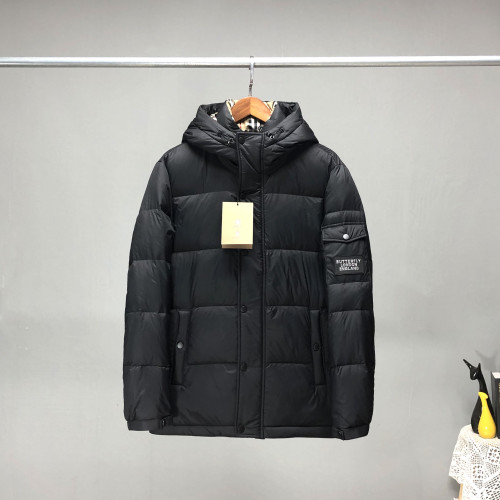 Burberry Design Mens Womens Winter Windprood Down Jackets Keep Warm 90% White Duck Down