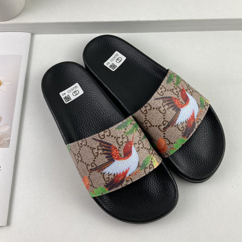 Gucci Mens Shoes Sandals Slides Slippers Luxury Brand Thick Sole Design with Original Box