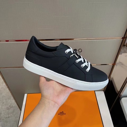 Hermes Mens Casual Shoes Fashion Sneakers Luxury Brand with Original Box