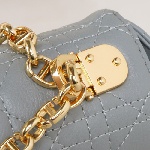 Dior Womens Bags Crossbody Bag LARGE DIOR CARO BAG Luxury Brand Cannage Calfskin with Original Box