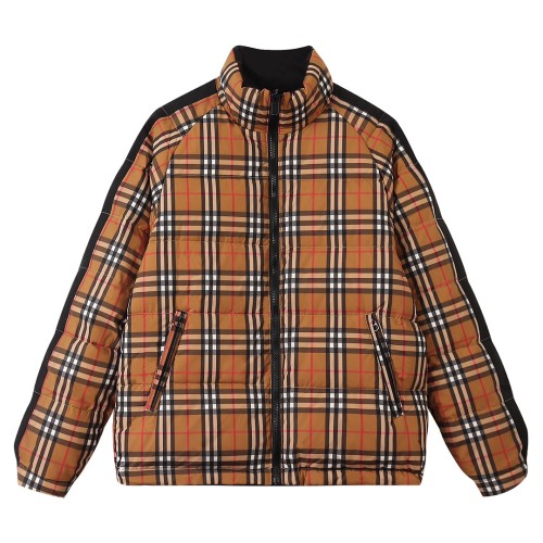 Burberry Design Mens Womens Winter Windprood Down Jackets Keep Warm