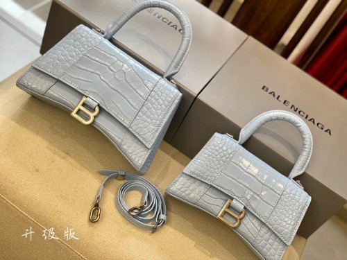 Balenciaga Womens Bags HOURGLASS XS S TOP HANDLE BAG with Original Box