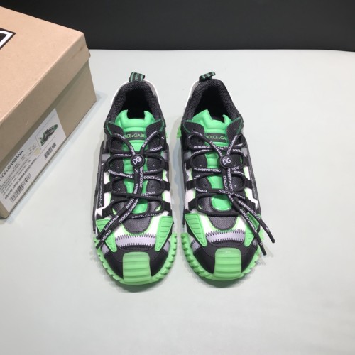 Dolce&Gabbana Men Shoes Luxury Brand Fashion Type Ns1 Sneakers In Mixed Materials CS1770AJ9738B836