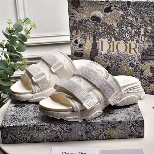 Dior Womens Shoes D-WANDER SLIDE KCQ351CNF_S10W