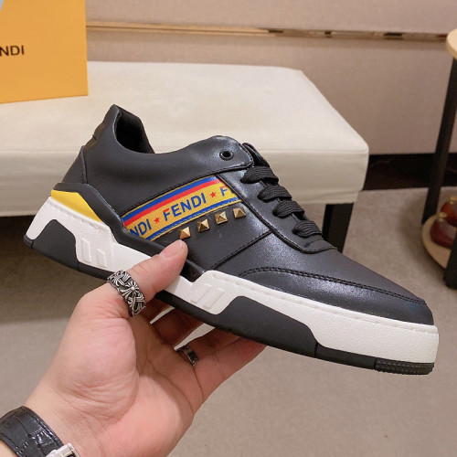 Fendi Mens Shoes Fashion Sneakers Luxury Brand Casual Shoes for Men with Original Box