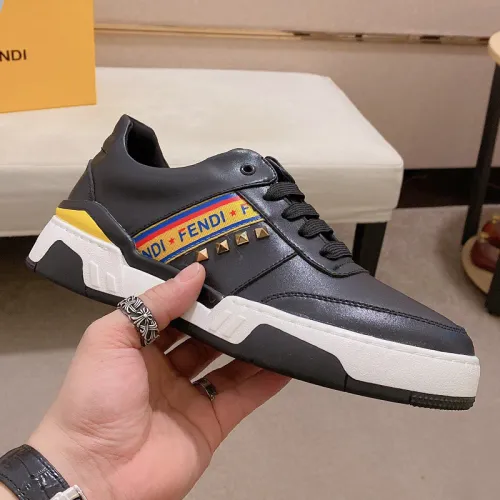 Fendi Mens Shoes Fashion Sneakers Luxury Brand Casual Shoes for Men with Original Box