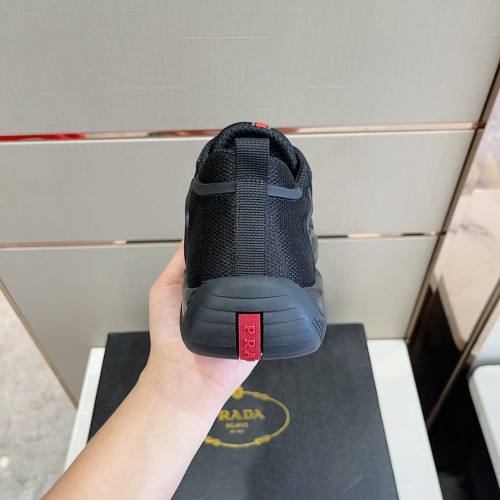 Prada Mens Shoes Sneakers Casual Shoes for Men Luxury Brand Prada PRAX 1 sneakers with Original Box