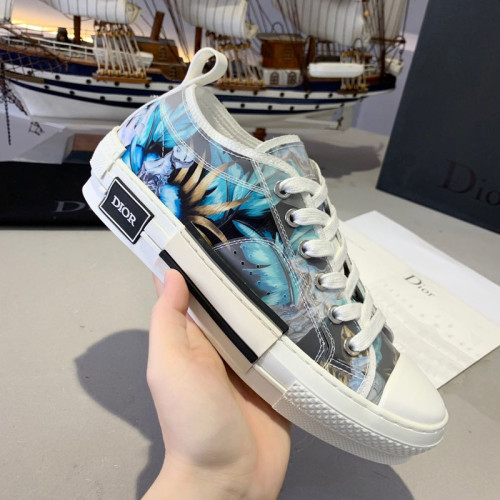 Dior Men Shoes Sneakers Casual Luxury Brand B23 Low-Top Sneaker with Original Box