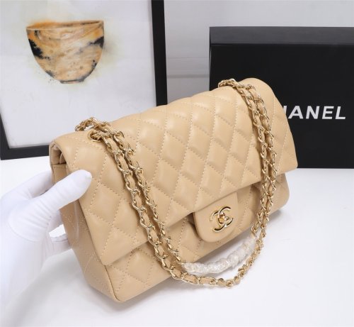 Chanel Womens Bags Crossbody Bag Classic CF Luxury Brand with Original Box