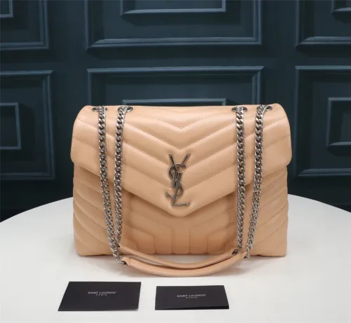 Saint Laurent YSL Womens Bag Designer Luxury Brand Women Shoulder Messenger Bags with Original Box LOULOU Messenger Bags