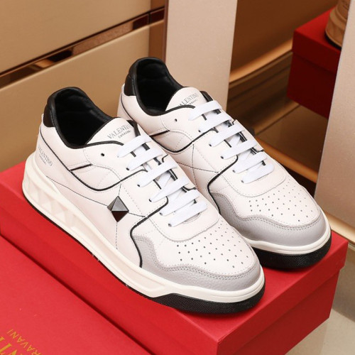 Valentino Men Shoes Fashion Design Luxury Brand ONE STUD LOW-TOP NAPPA SNEAKER WY2S0E71NWN0N2 with Original Box