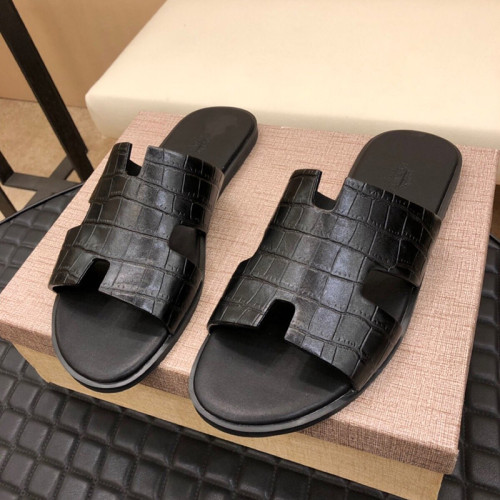 Hermes Mens Casual Shoes Fashion Sandals Slippers Luxury Brand with Original Box