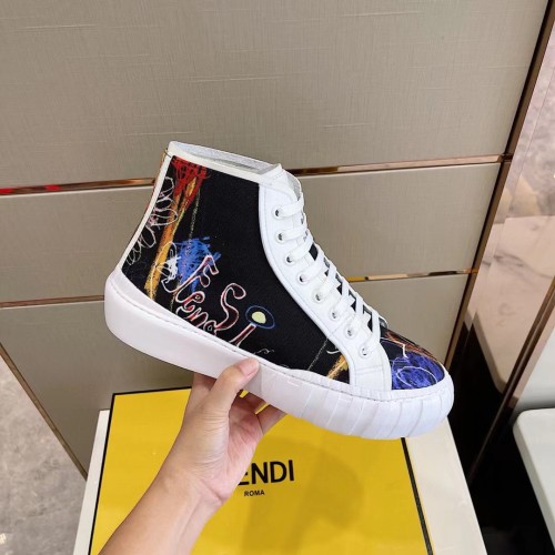 Fendi Mens Shoes Boots Fashion Sneakers Luxury Brand Casual Shoes for Men with Original Box