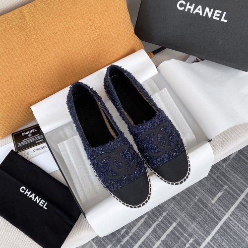 Chanel Women Shoes Fashion Espadrille Luxury Brand Casual Shoes for Women ESPADRILLE with Original Box Espadrilles