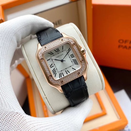 Cartier SA Watch Luxury Brand Design Fashion Type with Original Box