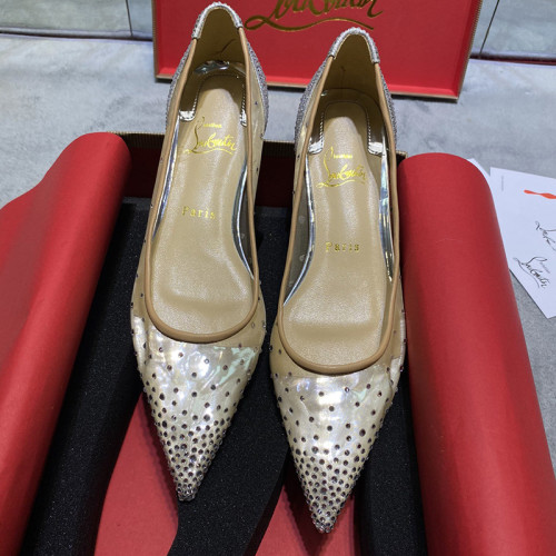 Christian Louboutin Women Shoes Pumps Luxury Brand Red Bottom Design with Original Box
