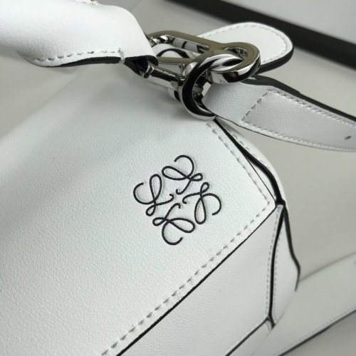 Loewe Womens Bag Small Puzzle Bag in Soft Grained Calfskin